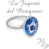 ANNEAUX D'ARGENT ET SWAROVSKI